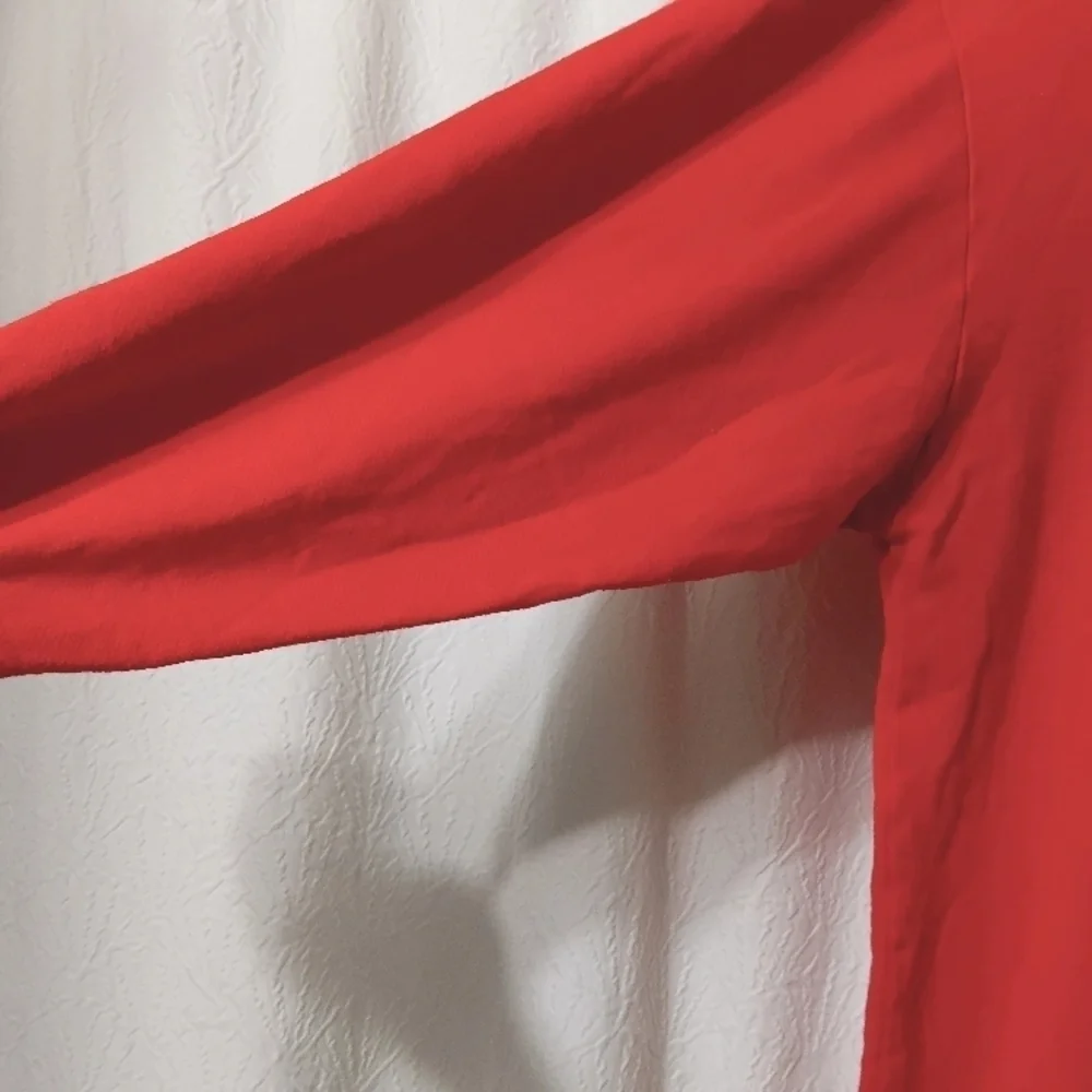 3X25 Vintage SEARS Mickey Red Long Sleeve night gown Size L - Picture 3 of 10